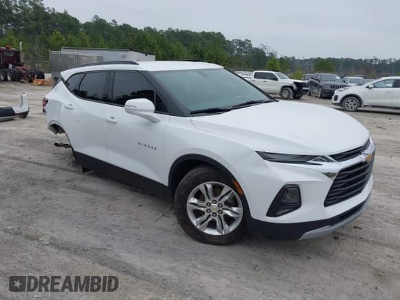 ✅ 2020 Chevrolet Blazer LT • VIN: 3GNKBCRS7LS603556 • Lot: 41790107. Listed on IAAI with 91,208 mi. Free auction sales archive from the USA and detailed vehicle history report at DreamBid. Image 1.
