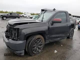 2016 Chevrolet Silverado 1500 Work Truck with VIN 1GCNCNEH2GZ390209, listed as a Copart auction lot 82599714 with 73,330 mi miles and Salvage title. Bid and sale history available at DreamBid. Image 1.