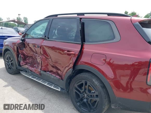 ✅ 2024 Kia Telluride EX X-Line • VIN: 5XYP3DGC6RG435643 • Lot: 42279212. Listed on IAAI with 10,069 mi. Free auction sales archive from the USA and detailed vehicle history report at DreamBid. Image 17.