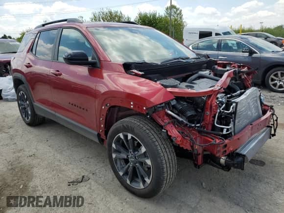 2025 Chevrolet Equinox AWD RS с VIN 3GNAXTEG5SL227155, выставлен на аукционе Copart как лот 55302955 с пробегом 1 007 миль миль и Списание • Salvage title. История ставок и продаж доступна на DreamBid. Изображение 4.