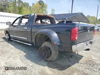 2008 Dodge 3500 Laramie z VIN 3D7MX49A08G148758, wystawiony jako Copart lot #52886955 z przebiegiem Nie podano mil oraz Szkoda całkowita • Salvage title. Historia ofert i sprzedaży dostępna na DreamBid. Obrazek 2.