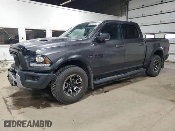 ✅ 2017 Ram 1500 Rebel • VIN: 1C6RR7YT2HS691950 • Lot: 90323095. Listed on Copart with 99,464 mi. Free auction sales archive from the USA and detailed vehicle history report at DreamBid. Image 1.
