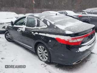 2013 Hyundai Azera z VIN KMHFG4JG5DA215443, wystawiony jako IAAI lot #41431057 z przebiegiem Nie podano mil oraz . Historia ofert i sprzedaży dostępna na DreamBid. Obrazek 3.