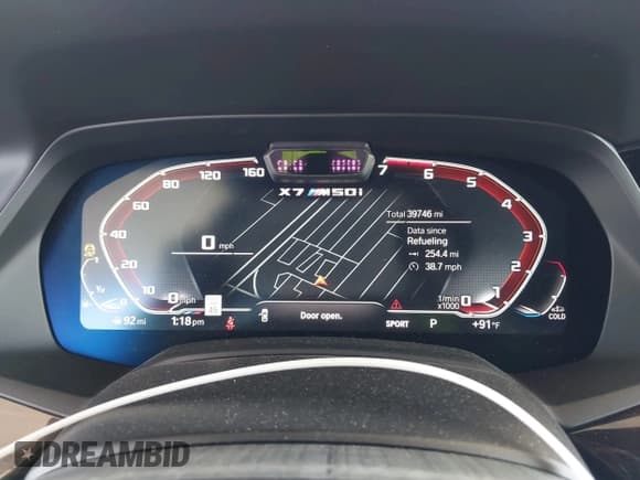 ✅ 2021 BMW X7 M50i • VIN: 5UXCX6C08M9G16474 • Lot: 43663464. Listed on IAAI with 39,746 mi. Free auction sales archive from the USA and detailed vehicle history report at DreamBid. Image 7.