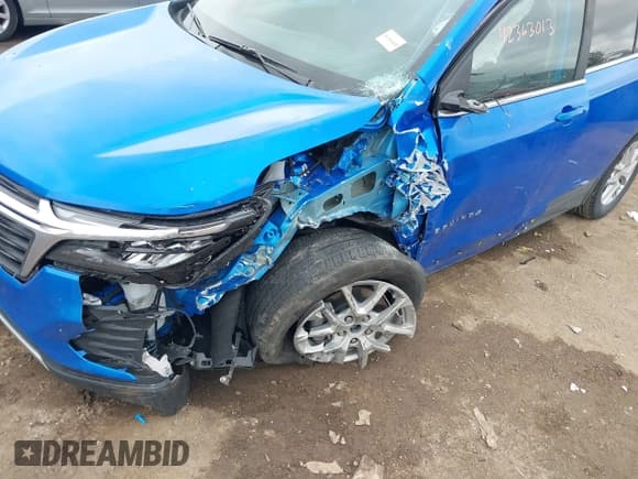 ✅ 2024 Chevrolet Equinox LT • VIN: 3GNAXKEG2RL264815 • Lot: 42363013. Listed on IAAI with 23,692 mi. Free auction sales archive from the USA and detailed vehicle history report at DreamBid. Image 6.