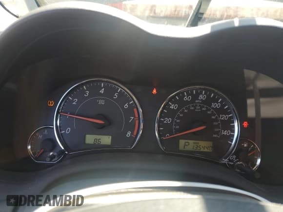 ✅ 2013 Toyota Corolla L • VIN: 5YFBU4EE7DP121614 • Lot: 84218145. Listed on Copart with 135,440 mi. Free auction sales archive from the USA and detailed vehicle history report at DreamBid. Image 9.