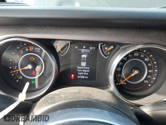 ✅ 2020 Jeep Gladiator Sport S • VIN: 1C6JJTAG9LL126169 • Лот: 90948885. Опубликован ранее на Copart с пробегом 67 358 миль. Бесплатный доступ к архиву аукционных продаж из США и подробный отчёт об истории автомобиля на DreamBid. Изображение 9.