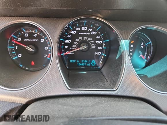 ✅ 2012 Ford Taurus SHO • VIN: 1FAHP2KT3CG106591 • Lot: 80332025. Wystawiony na Copart z przebiegiem 154 407 mil. Bezpłatny archiwum sprzedaży aukcyjnych z USA i szczegółowy raport historii pojazdu na DreamBid. Zdjęcie 9.