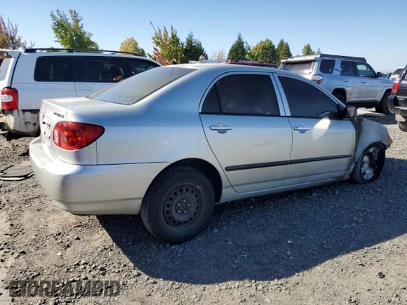 ✅ 2003 Toyota Corolla LE • VIN: 1NXBR32E63Z122475 • Lot: 91899975. Listed on Copart with Not provided. Free auction sales archive from the USA and detailed vehicle history report at DreamBid. Image 3.