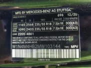 ✅ 2021 Mercedes-Benz GLB 250 • VIN: W1N4M4HB2MW103144 • Lot: 43449904. Wystawiony na IAAI z przebiegiem 61 113 mil. Bezpłatny archiwum sprzedaży aukcyjnych z USA i szczegółowy raport historii pojazdu na DreamBid. Zdjęcie 9.