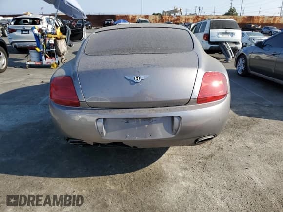 ✅ 2007 Bentley Continental GT • VIN: SCBCR73W77C049977 • Lot: 62533184. Listed on Copart with Not provided. Free auction sales archive from the USA and detailed vehicle history report at DreamBid. Image 6.