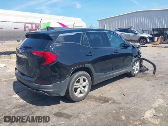 ✅ 2020 GMC Terrain SLE • VIN: 3GKALMEV6LL144705 • Lot: 42558066. Listed on IAAI with 169,775 mi. Free auction sales archive from the USA and detailed vehicle history report at DreamBid. Image 4.