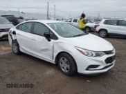 ✅ 2018 Chevrolet Cruze LS • VIN: 1G1BC5SM0J7218504 • Lot: 43614029. Listed on IAAI with 81,472 mi. Free auction sales archive from the USA and detailed vehicle history report at DreamBid. Image 1.