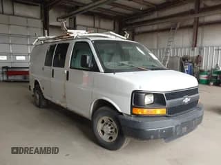 ✅ 2009 Chevrolet Express Cargo • VIN: 1GCGG25C391112632 • Lot: 42320185. Listed on IAAI with 166,012 mi. Free auction sales archive from the USA and detailed vehicle history report at DreamBid. Image 1.