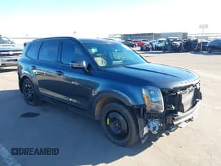 ✅ 2022 Kia Telluride SX • VIN: 5XYP5DHC4NG253362 • Лот: 43478748. Опубликован ранее на IAAI с пробегом 51 997 миль. Бесплатный доступ к архиву аукционных продаж из США и подробный отчёт об истории автомобиля на DreamBid. Изображение 1.