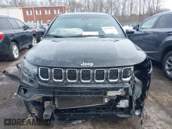 ✅ 2023 Jeep Compass Altitude • VIN: 3C4NJDBN9PT516342 • Лот: 41558391. Опубликован ранее на IAAI с пробегом 13 405 миль. Бесплатный доступ к архиву аукционных продаж из США и подробный отчёт об истории автомобиля на DreamBid. Изображение 13.