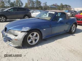 ✅ 2001 BMW Z3 2.5 • VIN: WBACN33401LM00667 • Lot: 75389764. Wystawiony na Copart z przebiegiem Nie podano. Bezpłatny archiwum sprzedaży aukcyjnych z USA i szczegółowy raport historii pojazdu na DreamBid. Zdjęcie 1.