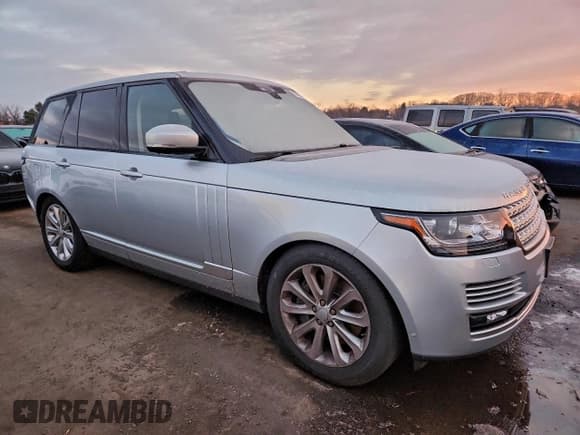 ✅ 2017 Land Rover Range Rover HSE • VIN: SALGS2FV0HA372377 • Lot: 94392005. Listed on Copart with 106,106 mi. Free auction sales archive from the USA and detailed vehicle history report at DreamBid. Image 4.