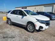 ✅ 2022 Chevrolet Equinox LS • VIN: 3GNAXHEV5NS215173 • Lot: 43614181. Wystawiony na IAAI z przebiegiem 63 220 mil. Bezpłatny archiwum sprzedaży aukcyjnych z USA i szczegółowy raport historii pojazdu na DreamBid. Zdjęcie 1.