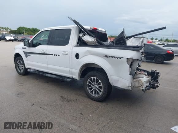 ✅ 2020 Ford F-150 XL • VIN: 1FTEW1CP5LKD23908 • Lot: 43161396. Listed on IAAI with 68,112 mi. Free auction sales archive from the USA and detailed vehicle history report at DreamBid. Image 3.