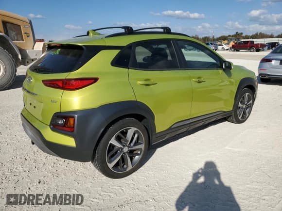 ✅ 2020 Hyundai Kona Ultimate • VIN: KM8K53A51LU445295 • Лот: 75877854. Опубликован ранее на Copart с пробегом Не указан. Бесплатный доступ к архиву аукционных продаж из США и подробный отчёт об истории автомобиля на DreamBid. Изображение 3.