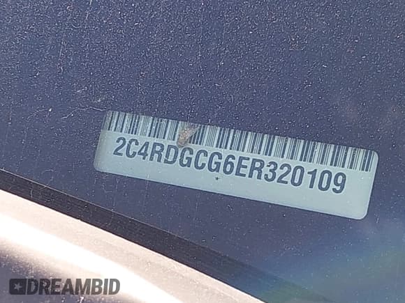 ✅ 2014 Dodge Grand Caravan SXT • VIN: 2C4RDGCG6ER320109 • Lot: 43586410. Wystawiony na IAAI z przebiegiem 192 923 mil. Bezpłatny archiwum sprzedaży aukcyjnych z USA i szczegółowy raport historii pojazdu na DreamBid. Zdjęcie 9.