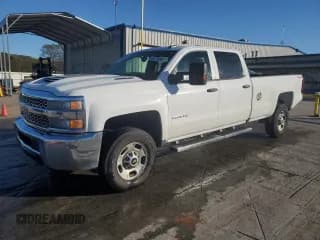 ✅ 2019 Chevrolet Silverado 2500HD Work Truck • VIN: 1GC1KREY7KF273390 • Lot: 89673085. Listed on Copart with 105,275 mi. Free auction sales archive from the USA and detailed vehicle history report at DreamBid. Image 1.