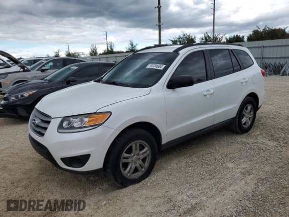 2012 Hyundai Santa Fe GLS with VIN 5XYZG3ABXCG113666, listed as a Copart auction lot 74131604 with 121,303 mi miles and Salvage title. Bid and sale history available at DreamBid. Image 1.