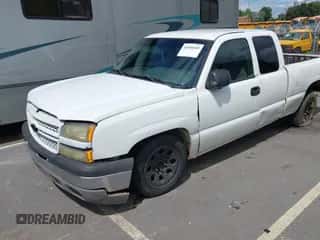 2005 Chevrolet Silverado 1500 Work Truck z VIN 1GCEC19XX5Z257107, wystawiony jako IAAI lot #42980405 z przebiegiem Nie podano mil oraz . Historia ofert i sprzedaży dostępna na DreamBid. Obrazek 2.