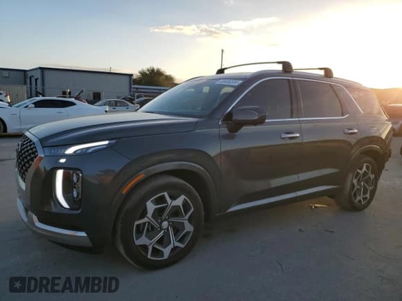 ✅ 2022 Hyundai Palisade Calligraphy • VIN: KM8R74HE2NU472612 • Лот: 80466304. Опубликован ранее на Copart с пробегом 27 460 миль. Бесплатный доступ к архиву аукционных продаж из США и подробный отчёт об истории автомобиля на DreamBid. Изображение 1.