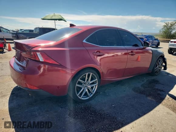 ✅ 2015 Lexus IS 350 • VIN: JTHCE1D23F5009978 • Lot: 84188305. Listed on Copart with 107,512 mi. Free auction sales archive from the USA and detailed vehicle history report at DreamBid. Image 3.