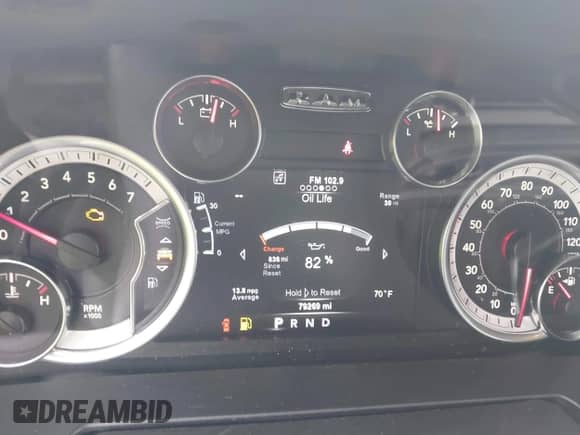 2019 Ram 1500 Big Horn with VIN 1C6RR6TT2KS608638, listed as a IAAI auction lot 41916465 with 79,269 mi miles and . Bid and sale history available at DreamBid. Image 7.