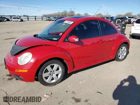 ✅ 2007 Volkswagen Beetle • VIN: 3VWRW31C17M501564 • Lot: 51180065. Listed on Copart with Not provided. Free auction sales archive from the USA and detailed vehicle history report at DreamBid. Image 1.