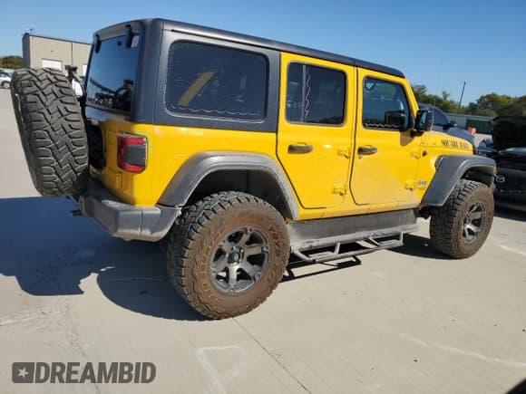 ✅ 2019 Jeep Wrangler Unlimited Sport S • VIN: 1C4HJXDNXKW553558 • Lot: 87264315. Listed on Copart with 40,153 mi. Free auction sales archive from the USA and detailed vehicle history report at DreamBid. Image 3.