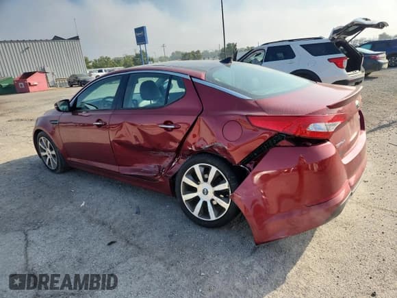 ✅ 2013 Kia Optima SX • VIN: 5XXGR4A61DG109506 • Lot: 81033955. Listed on Copart with 82,161 mi. Free auction sales archive from the USA and detailed vehicle history report at DreamBid. Image 2.