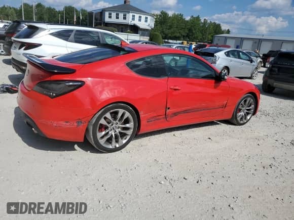 2014 Hyundai Genesis Coupe Grand Touring z VIN KMHHU6KJ4EU117611, wystawiony jako Copart lot #68989274 z przebiegiem 116 495 mil mil oraz Czysty tytuł • Clean title. Historia ofert i sprzedaży dostępna na DreamBid. Obrazek 3.