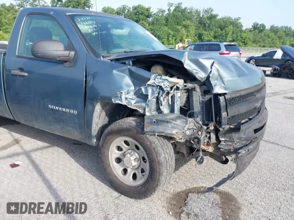 ✅ 2012 Chevrolet Silverado 1500 Work Truck • VIN: 1GCNCPEA0CZ102597 • Lot: 42611444. Listed on IAAI with 58,170 mi. Free auction sales archive from the USA and detailed vehicle history report at DreamBid. Image 6.