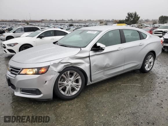 ✅ 2015 Chevrolet Impala LT • VIN: 1G1125S38FU107391 • Лот: 82209394. Опубликован ранее на Copart с пробегом 146 886 миль. Бесплатный доступ к архиву аукционных продаж из США и подробный отчёт об истории автомобиля на DreamBid. Изображение 1.