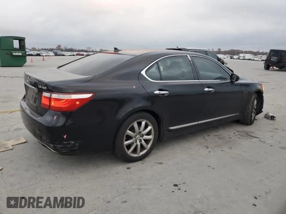 ✅ 2008 Lexus LS 460 • VIN: JTHBL46F185074088 • Lot: 93249875. Listed on Copart with 114,747 mi. Free auction sales archive from the USA and detailed vehicle history report at DreamBid. Image 3.