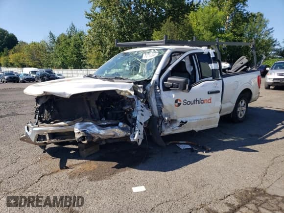 ✅ 2021 Ford F-150 XL • VIN: 1FTEX1C86MKE05914 • Лот: 71795594. Опубликован ранее на Copart с пробегом Не указан. Бесплатный доступ к архиву аукционных продаж из США и подробный отчёт об истории автомобиля на DreamBid. Изображение 1.