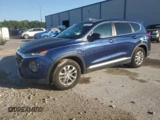 2019 Hyundai Santa Fe SE with VIN 5NMS23AD8KH036172, listed as a Copart auction lot 67008695 with 80,548 mi miles and Non repairable. Bid and sale history available at DreamBid. Image 1.