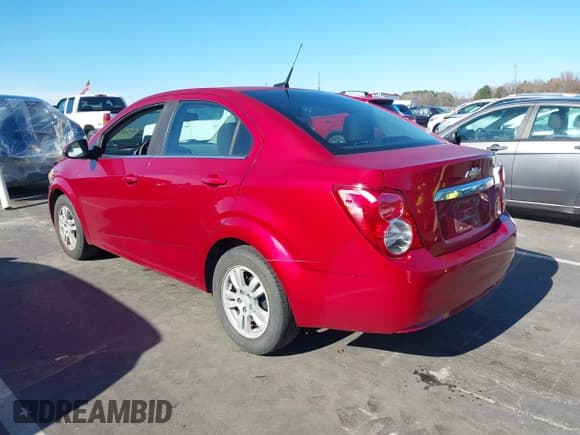 ✅ 2014 Chevrolet Sonic LT • VIN: 1G1JC5SH6E4143068 • Lot: 43754575. Listed on IAAI with 139,861 mi. Free auction sales archive from the USA and detailed vehicle history report at DreamBid. Image 3.