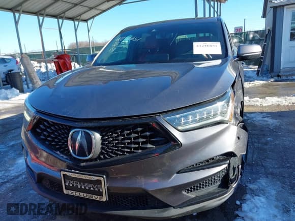 ✅ 2019 Acura RDX w/A-Spec Pkg • VIN: 5J8TC2H66KL028493 • Lot: 41246651. Listed on IAAI with 136,713 mi. Free auction sales archive from the USA and detailed vehicle history report at DreamBid. Image 12.