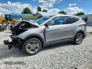 ✅ 2018 Hyundai Santa Fe 2.4L • VIN: 5XYZTDLBXJG553205 • Лот: 83936445. Опубликован ранее на Copart с пробегом 123 928 миль. Бесплатный доступ к архиву аукционных продаж из США и подробный отчёт об истории автомобиля на DreamBid. Изображение 1.