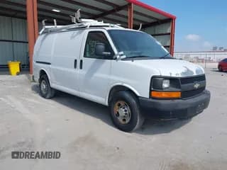✅ 2012 Chevrolet Express Cargo • VIN: 1GCWGFCAXC1183208 • Lot: 42873897. Wystawiony na IAAI z przebiegiem 204 582 mil. Bezpłatny archiwum sprzedaży aukcyjnych z USA i szczegółowy raport historii pojazdu na DreamBid. Zdjęcie 1.