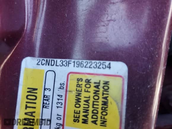 2009 Chevrolet Equinox 1LT с VIN 2CNDL33F196223254, выставлен на аукционе Copart как лот 77952164 с пробегом 183 380 миль миль и Списание • Salvage title. История ставок и продаж доступна на DreamBid. Изображение 13.