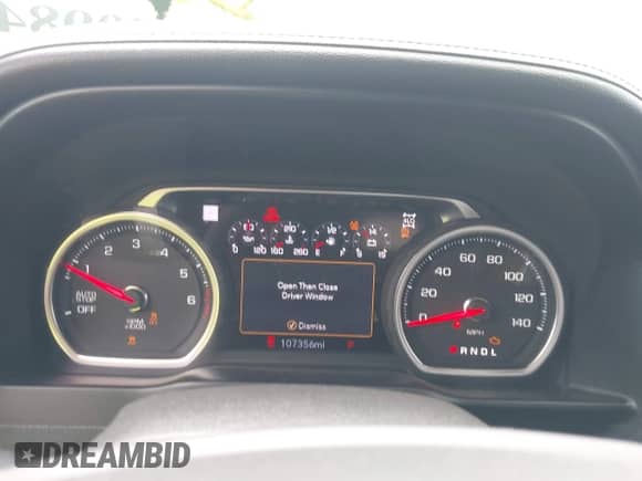 2019 Chevrolet Silverado 1500 High Country z VIN 3GCUYHED6KG169118, wystawiony jako IAAI lot #39540984 z przebiegiem 107 356 mil mil oraz . Historia ofert i sprzedaży dostępna na DreamBid. Obrazek 7.