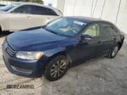 ✅ 2014 Volkswagen Passat Wolfsburg Edition • VIN: 1VWAT7A35EC115077 • Lot: 89393315. Listed on Copart with 107,092 mi. Free auction sales archive from the USA and detailed vehicle history report at DreamBid. Image 1.