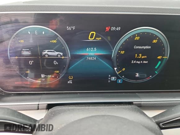 ✅ 2020 Mercedes-Benz GLE 350 • VIN: 4JGFB4KB2LA058583 • Lot: 85513245. Listed on Copart with 74,824 mi. Free auction sales archive from the USA and detailed vehicle history report at DreamBid. Image 9.