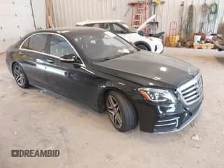 ✅ 2020 Mercedes-Benz S 560 • VIN: W1KUG8GB8LA569766 • Lot: 42901894. Wystawiony na IAAI z przebiegiem 56 164 mil. Bezpłatny archiwum sprzedaży aukcyjnych z USA i szczegółowy raport historii pojazdu na DreamBid. Zdjęcie 1.